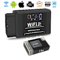 Miniatyrbillede 1 af 5: OBD2 WIFI ELM327 V 1.5 Scanner til iPhone IOS / Android Kode Læser Diagnoseværktøj