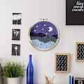 Miniatyrbillede 4 af 5: Tæppekrogning Tæppe Håndværk, DIY Latch Hook Kits Strikning Broderi
