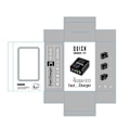 Miniatyrbild 7 av 7: Väggadapter med 4 USB-portar, Röd red one size