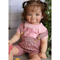 Miniatyrbillede 4 af 4: 28 tommer Reborn Toddler Dukke Kit Raya Livsstor Stærkt Farve Blød Berøring Ikke færdig dukke