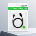 Pikkukuva 5 / 5: Ugreen USB-jatkajakaapeli, uros-naaraskytkin, 1,5 m - Musta 100