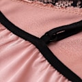 Pikkukuva 3 / 5: 3 osainen yöasu Alusvaatteet  koko:S sininen vaaleanpunainen pink