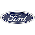 Miniatyrbillede 1 af 4: Ford F1140508 Fiesta MK6 2001-2008 Front Oval Ford Huv-logotyp (11,5 cm × 4,5 cm)