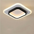 Miniatyrbillede 1 af 5: CDQ LED-loftslamper, firkantede loftslamper 22W, 3500K loftslampe til badeværelse, stue, soveværelse, køkken, entre (varm hvid)