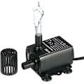 Miniatyrbillede 1 af 5: Ultratyst fontænepumpe Dc12v 10w 400l/h Løft 400cm Minibørsteløs vandpumpe 5,52,1mm nedsænkelig fontænepumpe hun med flowjusteringsfunktion