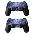Miniatyrbillede 3 af 5: PS4-spilkontrollerens konsolværts fuldfarve klistermærker, stjernehimmel