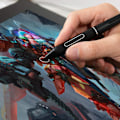 Pikkukuva 5 / 5: HUION PW517 Pen Tech 3.0 Batterifri Stylus Pen för Huion Kamvas 13, Kamvas Pro 24, Kamvas Pro 24 (4K), Kamvas 22, Kamvas 22 Plus, Kamvas 16 (2021),