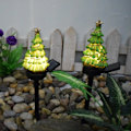 Miniatyrbillede 6 af 9: Solcelledrevet udendørs juletræ lysstativ 1pc