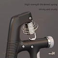 Miniatyrbild 2 av 8: 10-100 kg A-typ justerbart handgrepp Power Tungt grepp Svart Black OneSize