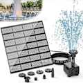Miniatyrbillede 3 af 4: Solcelledrevet Vandpumpe, 200 l/h, Solcelledrevet Springvand, Damppumpe med
