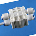 Miniatyrbilde 3 av 4: 1/4\" rør 4-veisport 2PCS 2PCS 2pcs 2pcs