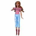 Miniatyrbillede 5 af 5: Barbie modetøj, 10 stykker, 10 dukketilbehør, til