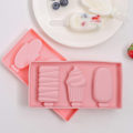 Miniatyrbild 4 av 5: CDQ Popsicle-formar Silikon Med Lock 2 Pack, Glas Form 3 No. 3 Morot + Jordgubbe + Majs