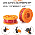 Miniatyrbilde 4 av 4: Spoler for Worx WA0010 erstatningsspolelinje erstatningsspolelinje