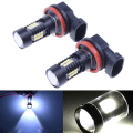 Miniatyrbild 3 av 8: 2x H8 H11 6000K 30W Högpresterande Cree LED Dimljus