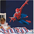 Miniatyrbild 1 av 5: Enorma stora Spiderman väggdekaler barn pojkar sovrum Dekal konst väggmålning dekor.