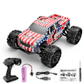 Pikkukuva 5 / 5: IC 20KM/H Tehokas moottori 2.4G RC Driftauto Kuorma-auto Itsenäiset iskunvaimentimet C one size