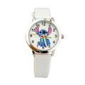 Miniatyrbild 1 av 2: Lilo & Stitch Barnklocka Kvarts Barn Casual Tecknade Klockor Armbandsur Födelsedagspresenter-FA3- White