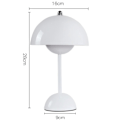 Miniatyrbild 6 av 6: Dimbar trådlös bordslampa 3-vägs trådlös lampa för läsning, nattljus Grey