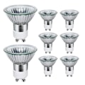 Miniatyrbillede 1 af 5: Pakke med 8 GU10 Halogenpærer 35W, 220V GU10 Halogen Spotpærer 2800K Varme med