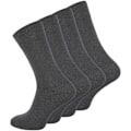 Pikkukuva 1 / 4: Sukat Löysä Resori 8-Pakkaus Tummanharmaa 39-42 Dark Gray