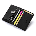 Miniatyrbild 3 av 5: Magic Wallet med myntfack - Olika färger black Konstläder