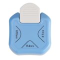 Miniatyrbilde 1 av 2: 3 i 1 hjørnerunder stans, 4 mm 7 mm 10 mm 3-veis hjørnekutter for papirhåndverk, laminat Yl