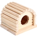 Miniatyrbillede 1 af 4: med naturligt harpiks skjulested let rengøring hamsterhus, træ