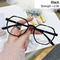 Lukulasit Presbyopia-lasit MUSTA VOIMA +2,00 musta black Strength +2.00-Strength +2.00