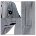Miniatyrbilde 5 av 5: Dobbelknappet lang trenchcoat for kvinner, vindtett klassisk tynn overjakke PINK PINK XL