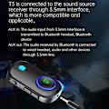 Miniatyrbillede 3 af 10: INF Trådløs Bluetooth-sender/modtager håndfri AUX