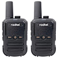 Miniatyrbillede 3 af 5: Mini 2w FRS Walkie Talkie Radtel RT12 Bærbar tovejsradio langdistans børn Walkie-Talkie til hotelvirksomhed Black