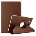 Miniatyrbillede 1 af 4: Cadorabo Etui til Samsung Galaxy Tab E (9,6\" tommer) SM-T561 - T560 i brunt - UDEN automatisk vækning