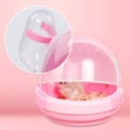 Miniatyrbilde 3 av 4: Bærbar hamsterbærebur, 7,6x6,5in bur for små dyr
