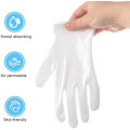 Pikkukuva 3 / 5: 12 parin pehmeät puuvillaiset käsineet, joustavat korut whiteB XL12pcs