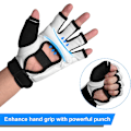 Miniatyrbild 6 av 6: 1 par boxningssäck Taekwondo Karate handskar för sparring L