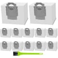 12-pack dammsugarpåsar för Roborock Q7 Max /q7 Max+ / Q7 Max Plus