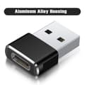Miniatyrbilde 4 av 5: 3-pakning USB til USB C-adapter, Type C hunn til USB hann ladekabelkonverter