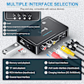 Miniatyrbillede 2 af 5: Bluetooth 5.0 Modtager Sender Fm Stereo Aux 3,5 mm Jack Rca Trådløs Nfc Bluetooth Lydadapter