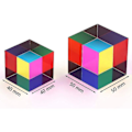 Miniatyrbilde 3 av 4: L40 Kbxlife Blandet Farge Kub 47 mm (1,9\") Kub for Hjem- eller Kontorleketøy Science Learning Cube Easter Prism Desktop Toy