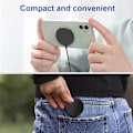 Miniatyrbilde 7 av 7: 30W magnetisk trådløs lader for iPhone 15 14 13 12 11 Pro Max Airpods PD Macsafe Telefonlader Hurtiglading Black PD and USB A