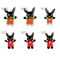 Pikkukuva 6 / 10: 15-37 cm Bing-pehmolelu Bunny Rabbit Doll 28CMKNAPPKANIN 28cm button rabbit