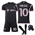Miniatyrbilde 4 av 5: MIA MI Messi Camiseta No10 Fotballtrøye Boy Kid T-Shirt Set Voksen Sportsklær Jente Sportsdrakt Beskyttelsesklær Cosplay Kit C1 C1 16