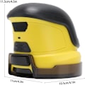 Miniatyrbillede 4 af 5: Elektrisk isskraber til vinter, bil, vinduer, forrude, afrimningsværktøj, snerydning - USB-opladning