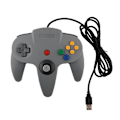 Miniatyrbild 3 av 4: Spelkontroll Joypad Joystick USB Gamepad för Nintendo Game Cube för N64 64 PC (WS)