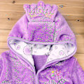 Miniatyrbild 3 av 5: 2023 Barn Pojkar Flickor Mickey Mouse Huvtröja Fleece Badrock Badrock Djur Nattkläder_c Purple