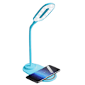 Miniatyrbilde 1 av 3: LED-skrivebordslampe med trådløs lader Blå