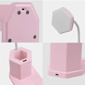 Miniatyrbilde 4 av 5: Bordlampe, varmt hvitt lys USB oppladbar justerbar berøring