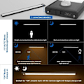 Miniatyrbillede 2 af 5: 2 LED-skabslamper, 40 cm, trådløse, USB-genopladelige-FA5-