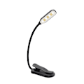 Miniatyrbillede 1 af 4: 1 stk. læselampe, 7 LED-bordlampe Clip-on-lampe med 3 farvetemperaturer